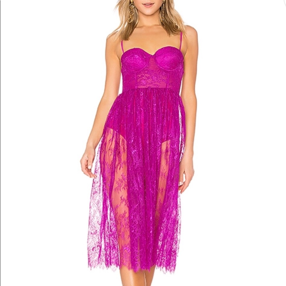 X by NBD Britney Midi Dress